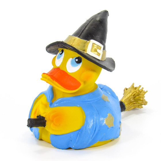 Witch Broomstick Rubber Duck Ducks in the Window®