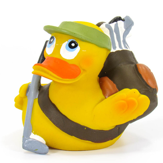 Golfer Rubber Duck Ducks in the Window®