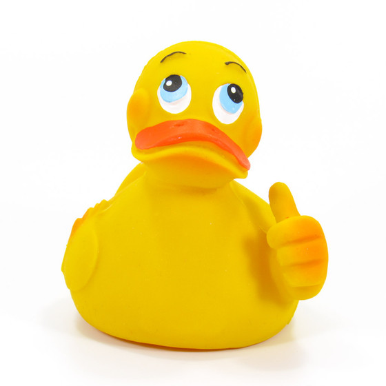 Thumbs Up OK Rubber Duck | Ducks in the Window®