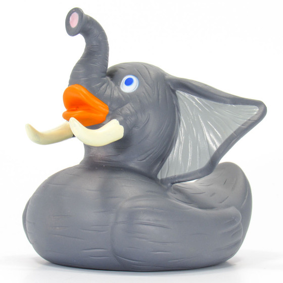 elephant rubber duck