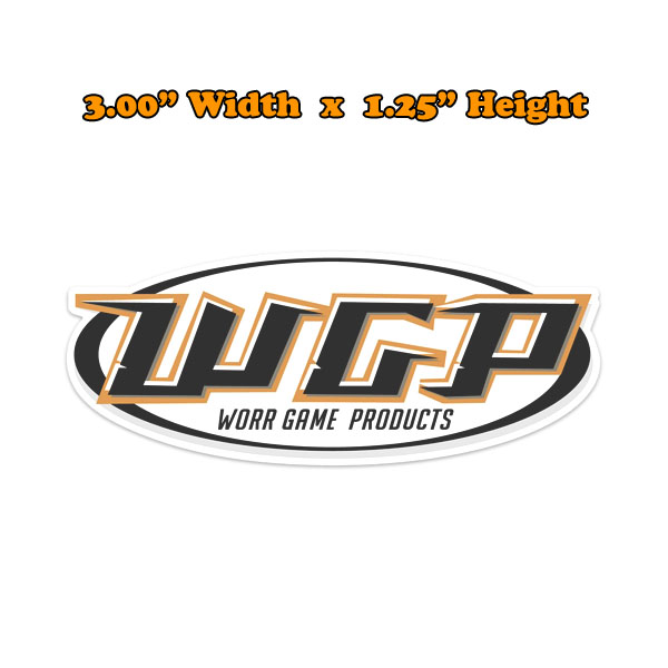 Wgi Sticker WGP Sticker #15 - 3.00 X 1.25