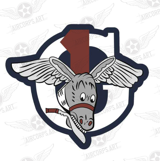 Adesivo Sticker Autocollant Vintage Original Comando 1° Regione Aerea