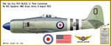 Sea Fury FB.11 Decorative Military Aircraft Profile