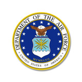 U.S. Dept. of The Air Force Force Sticker