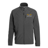 AirCorps Aviation Men's Bonded Soft Shell Jacket in Carbon