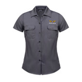 Ladies Work Shirt Short Sleeve 