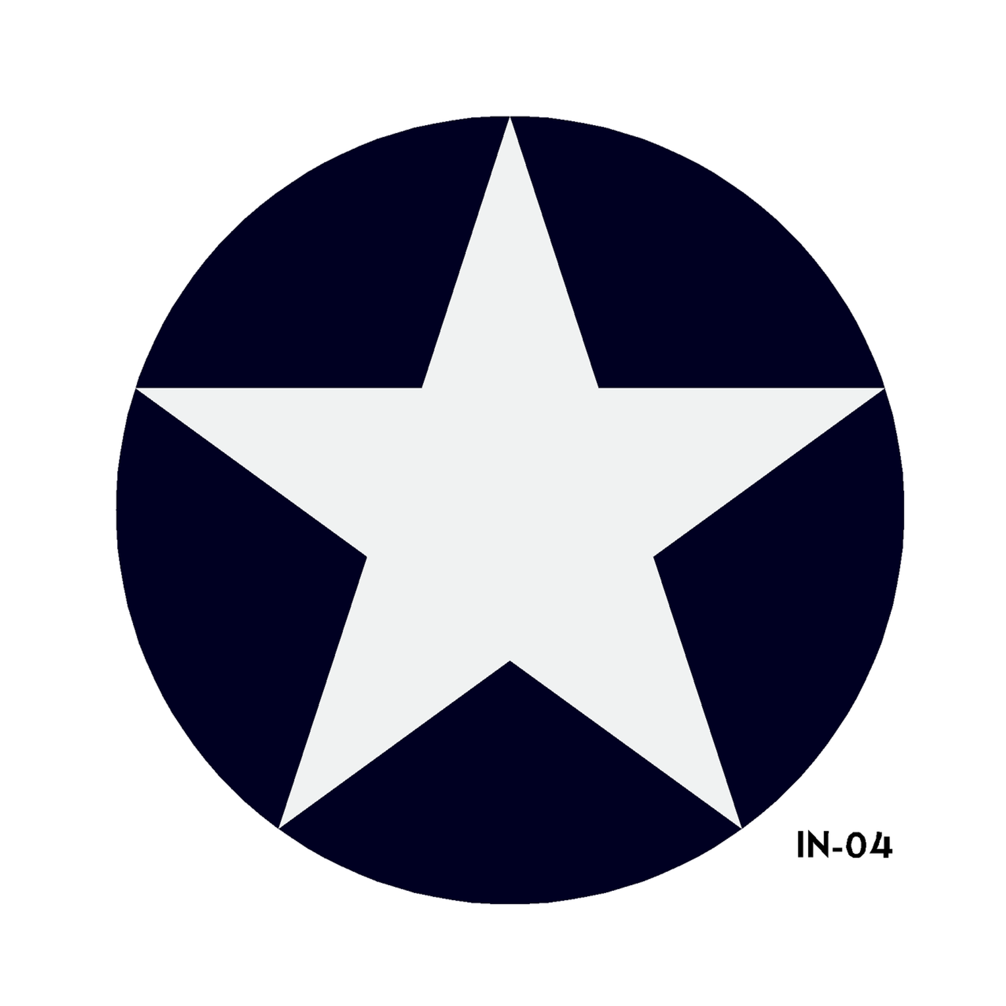 ww2 plane star designs