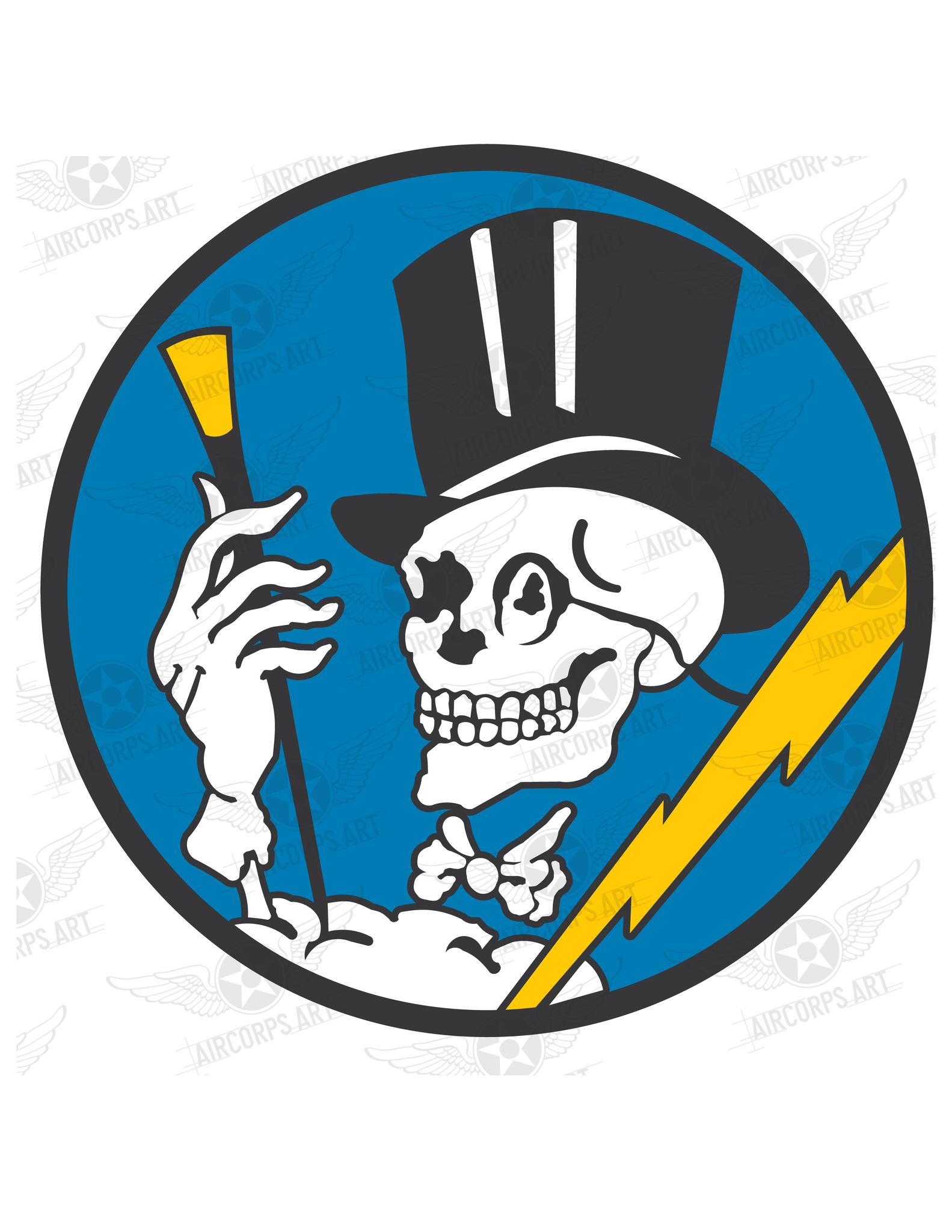 95th Fighter Squadron WWII USAF Decal