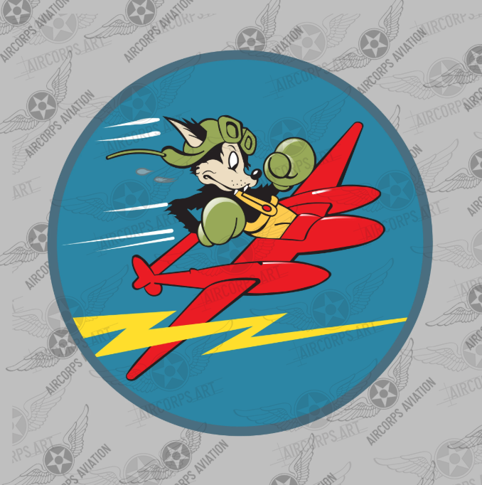 428th Fighter Squadron WWII USAF Decal