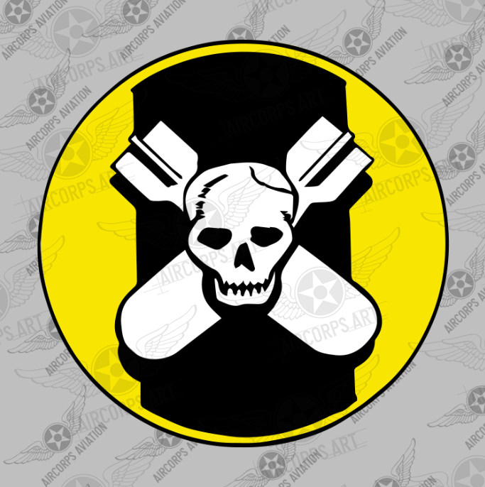 527th Bombardment Squadron WWII USAF Decal