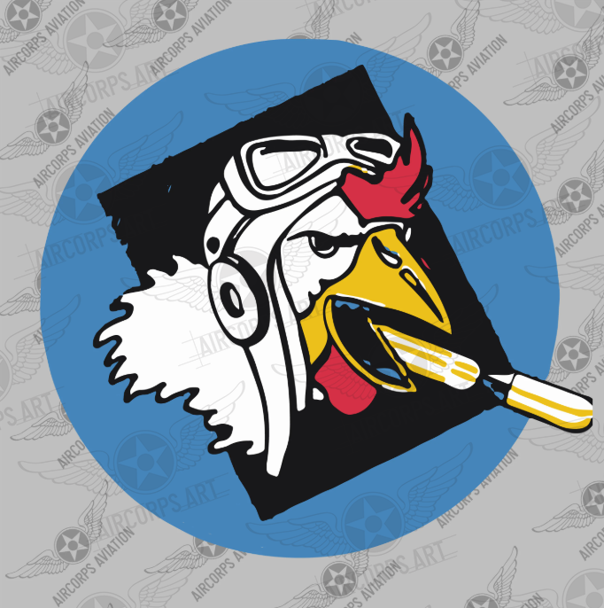 643rd Bombardment Squadron WWII USAF Decal