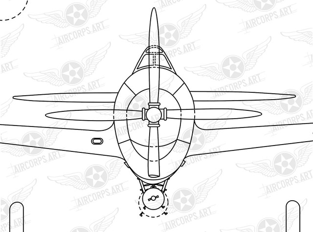 P-47 Vector Artwork - Digital Download