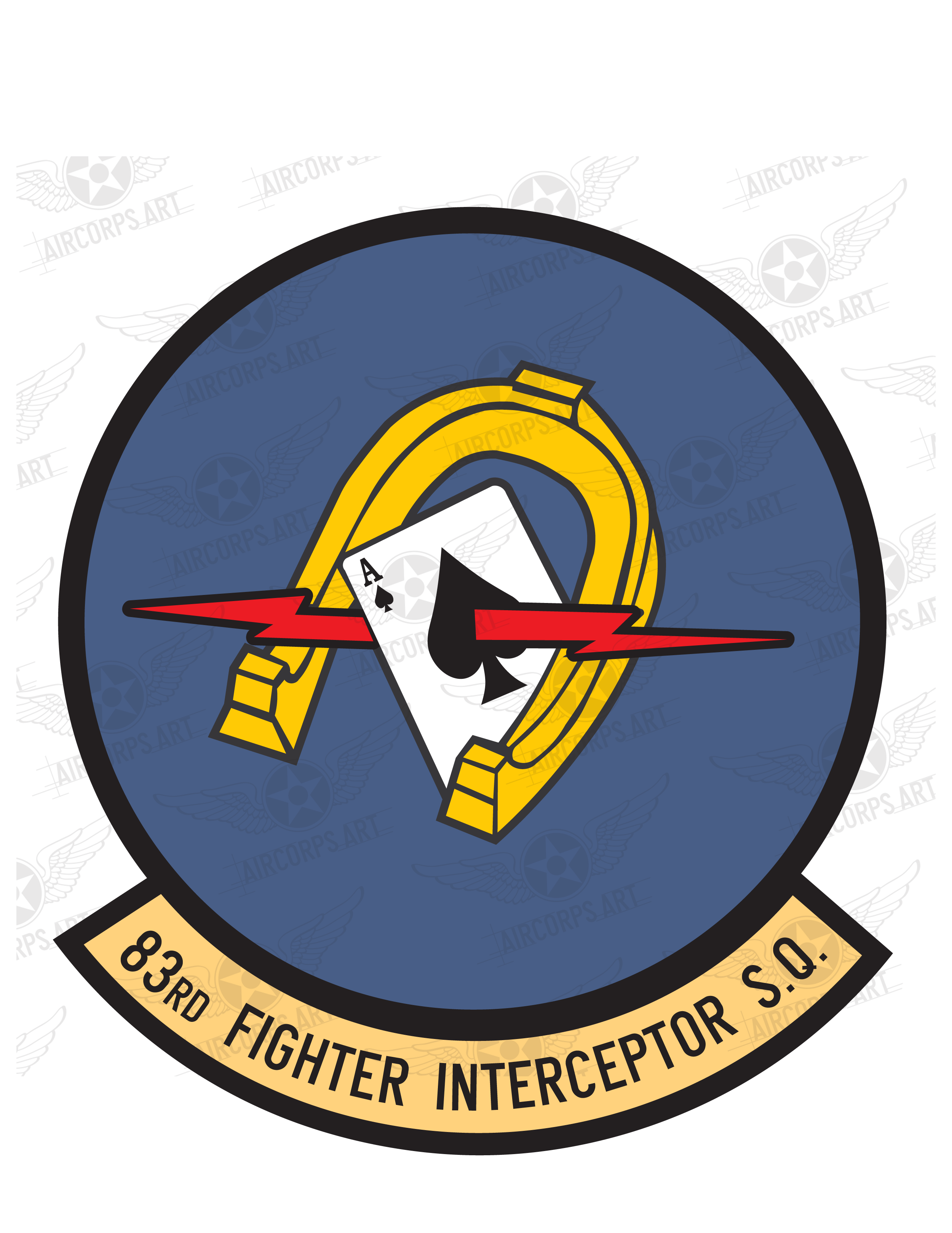 その他 USAF 83d FGHTER WEAPONS SQUADRON 83rd-Fighter-Interceptor-