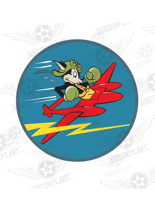 428th Fighter Squadron WWII USAF Decal