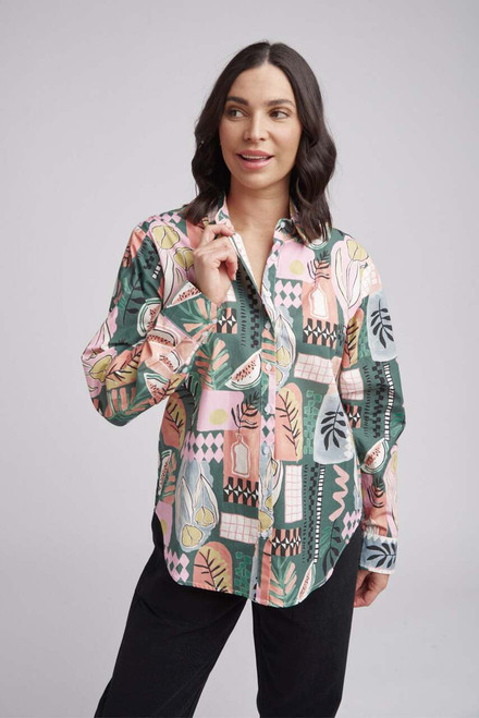 Cotton Shirt - Hand Block Print