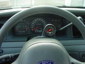 Autometer Single Steering Column Pod For Column Shift Autometer Single Steering Column Pod For Column Shift