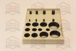 SAE J514 O-RING BOSS KIT.  THIS 212 PIECE ASSORTMENT CONTAINS THE MOST POPULAR SIZE
90 DUROMETER BOSS O-RINGS IN 20 DIFFERENT FITTING SIZES.  BUY FOR THE SERVICE TRUCK OR THE PARTS COUNTER.