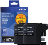 Brother LC1072PKS Super High Yield Ink Cartridge - Black - 1200 Yield