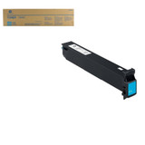 Konica Minolta A0TM430, TN613C Toner Cartridge - Cyan - 30,000 Yield