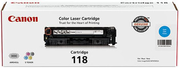 Canon 118 Cyan Toner Cartridge Standard Yield 2,900 Pages (2661B001)