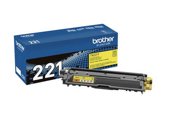 BROTHER TN221Y Standard Yield Yellow Toner Cartridge