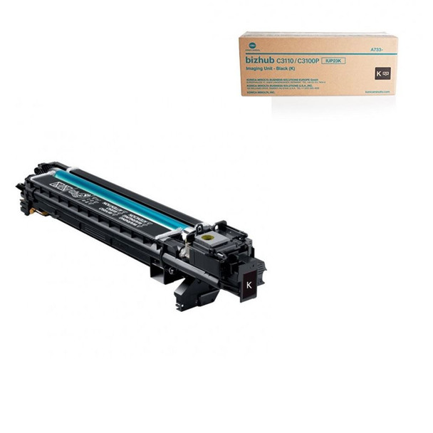 Konica Minolta IUP-23K , A73303F Drum Unit - Black - Yield 30,000 Page