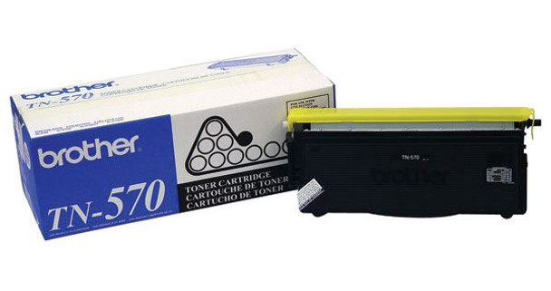 Brother TN570 High Yield Toner Cartridge - Black - Yield 6500 Pages