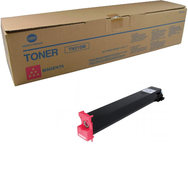 Konica Minolta 8938-507, TN210M Toner Unit - Magenta - Yield 12,000