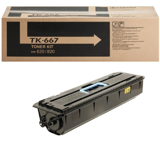 Kyocera TK667 Black Toner 55K Yield 1T02KP0US0, SY2538