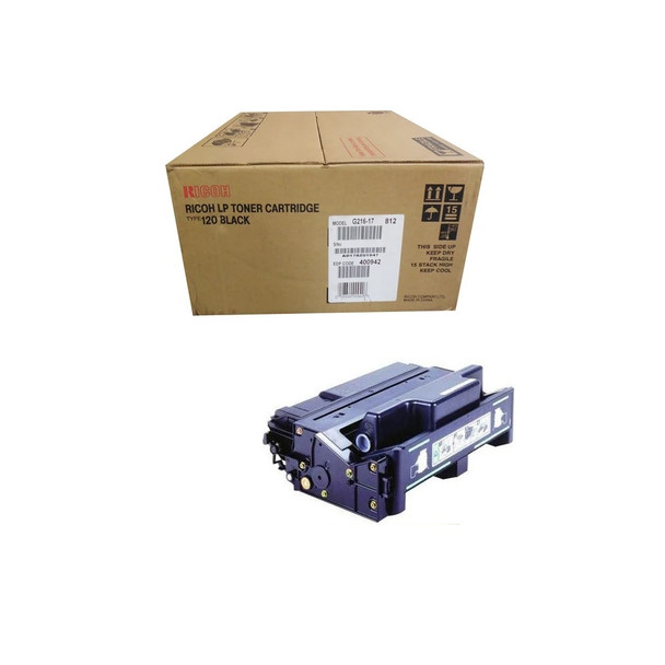 Ricoh 400942 Type 120 Toner Cartridge Black - Yield - 15000 Pages