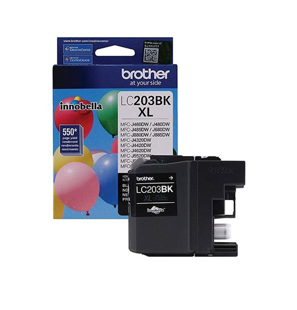 BROTHER LC203K High Yield Black Ink Cartridge