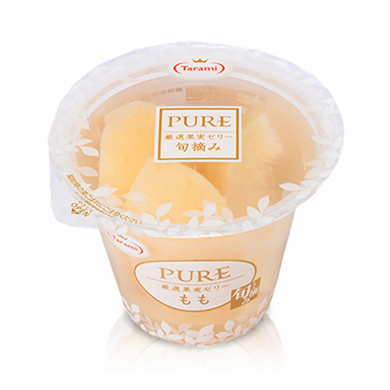 TARAMI Pure Jelly White Peach 270g/TARAMI Pure果冻白桃味270g