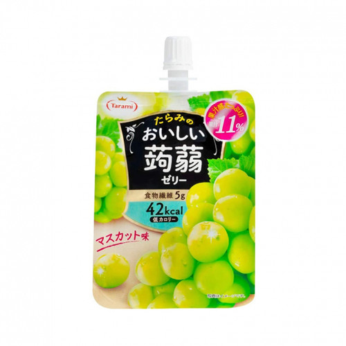 TARAMI Delicious Jelly Muscat 150g/TARAMI 吸吸果冻 麝香葡萄味 150g