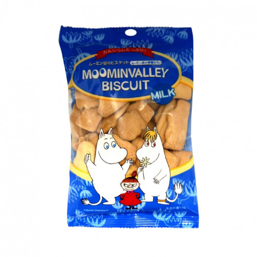 Hokka Moomin Biscuit Milk 75g/北陆Hokka MOOMIN谷物饼干 牛奶味 75g