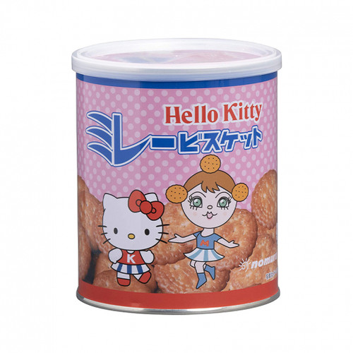 Nomura Hello Kitty Salt Biscuits 250g/野村 HELLOKITTY 天日盐小饼干 罐装 250g
