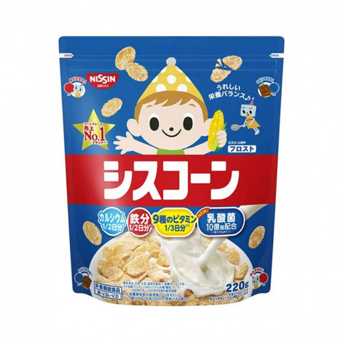 Nissin Corn Flakes 220g/日清食品Nissin 玉米片 乳酸菌 220g