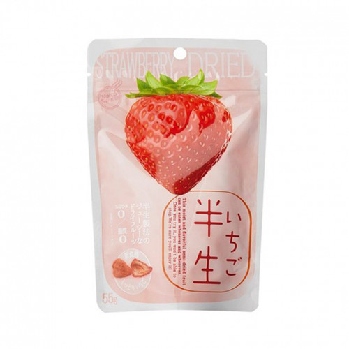 DOSHISHA Strawberry Crackers 55g/DOSHISHA 半生水果干 草莓 55g