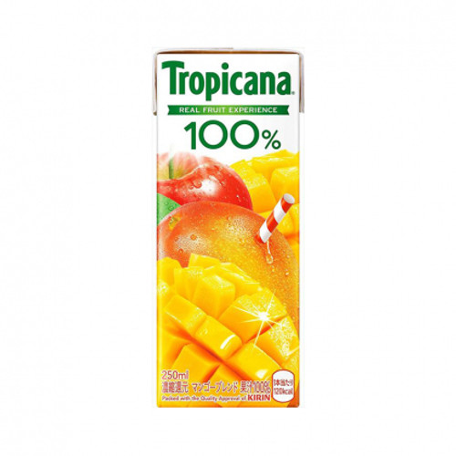 KIRIN Tropicana 100% Mix Juice Mango麒麟 混合果汁饮料 芒果味 250ml