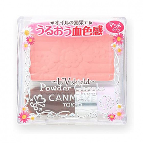 Canmake Powder Cheeks 4.4g PW38 Plum Pink 井田Canmake 单色腮红 4.4g PW38梅粉色