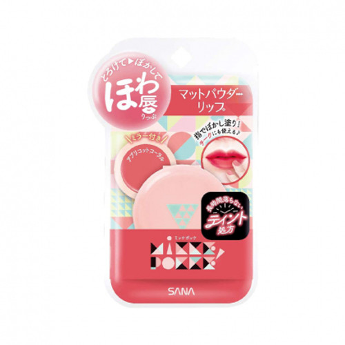 SANA Lip Cheek Cream 03 Coral 莎娜SANA 自然水润光泽唇颊膏03 珊瑚色