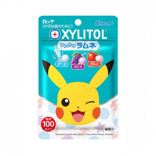 Lotte Pokemon Xylitol Ramune 32g/乐天Lotte 宝可梦硬糖 汽水味 32g