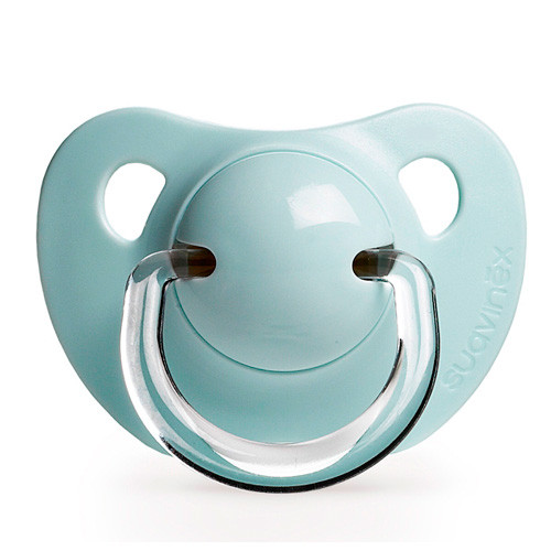 Suavinex chupete evolution tetina anatómica látex -azul-. de 0 a 6 meses 1 UD