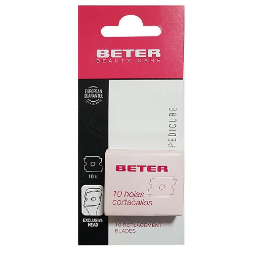 Cortacallos recambio beter 10 hojas
