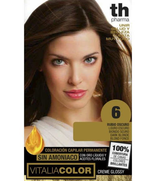 Th pharma vitalia color 6 rubio oscuro