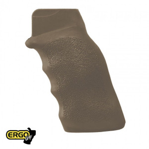 ERGO® Flat Top Tactical Deluxe Grip - DARK EARTH