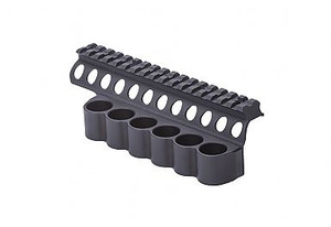 Mesa Tactical™ SureShell Carrier and Rail for Remington Versa Max (6-Shell, 12-GA, 7")