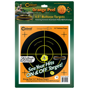Caldwell® Orange Peel 5.5" Bullseye - 50 Sheets   