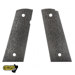 ERGO® XTR Square Bottom Hard Rubber 1911 Grip - BLACK