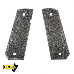 ERGO® XTR Tapered Bottom Hard Rubber 1911 Grip - BLACK