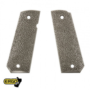 ERGO® XTR Tapered Bottom Hard Rubber 1911 Grip - OD GREEN